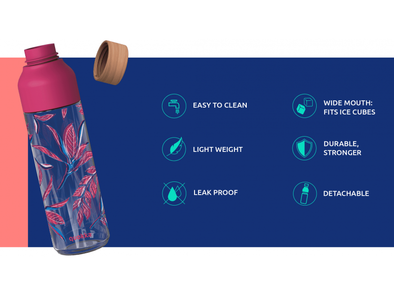 Plastová láhev Ice Blooms 570 ml