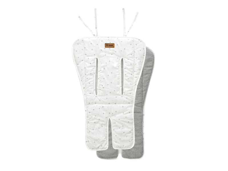 Podložka do kočárku oboustranná Flappy Grey