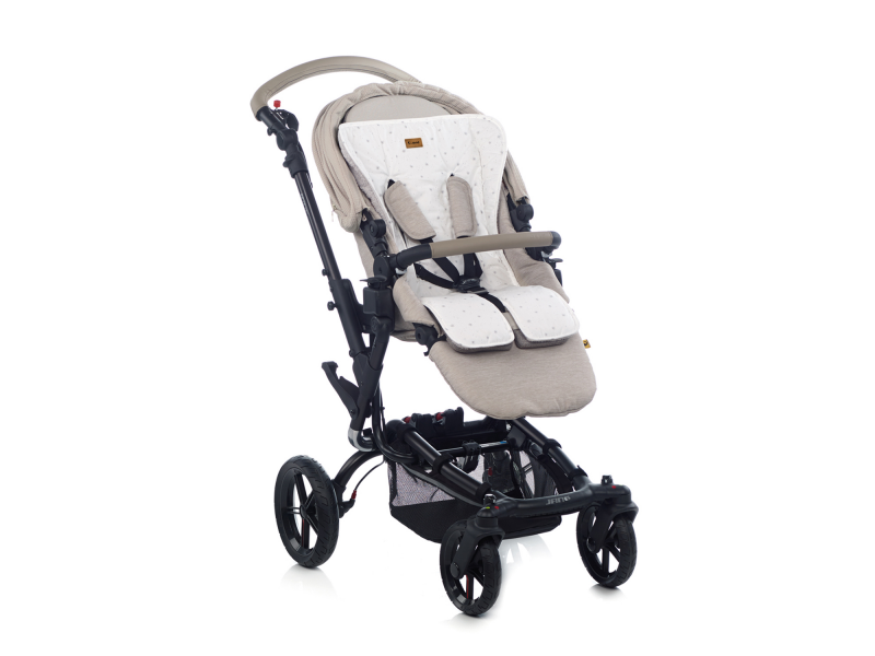 Podložka do kočárku oboustranná Flappy Botanic