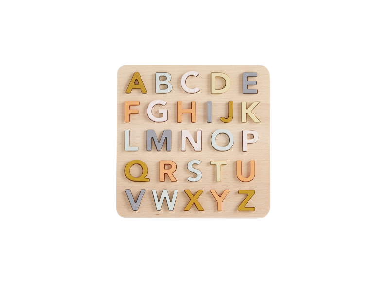 Kids Concept puzzle drevené Abeceda