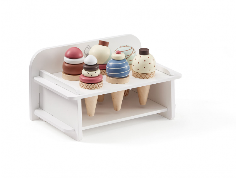 KIDS CONCEPT ZMRZLINA DREVENÁ SO STOJANOM BISTRO