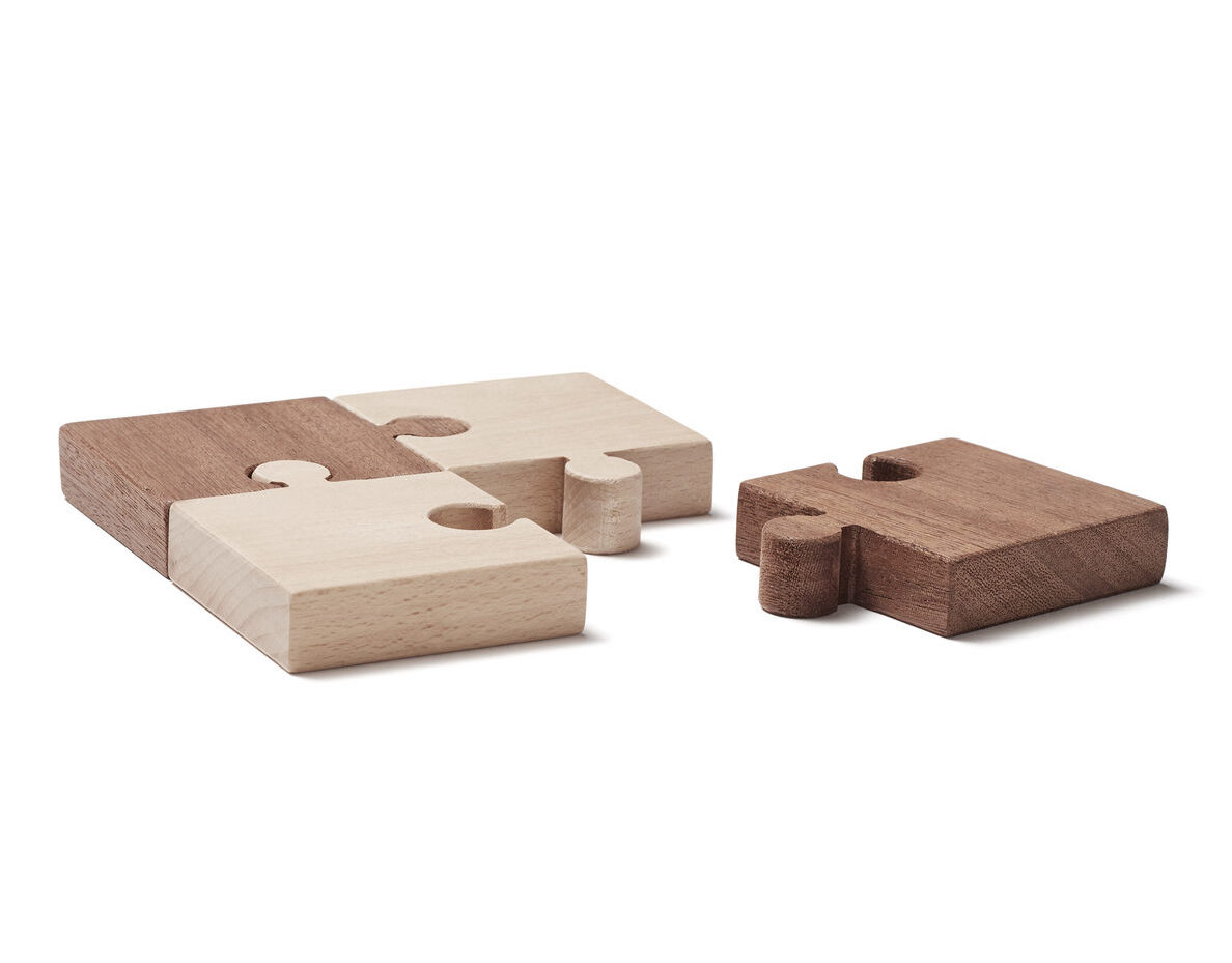 Puzzle dřevěné 4 ks Neo