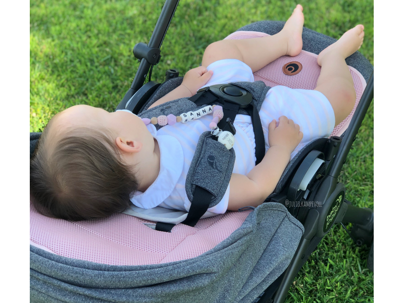 Podložka do kočárku Air Ivory