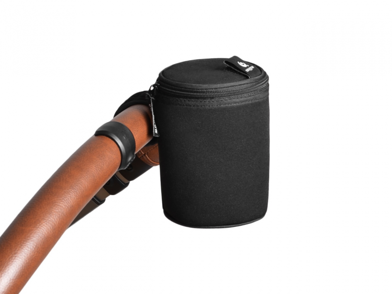 Pouzdro na kočárek velké Black