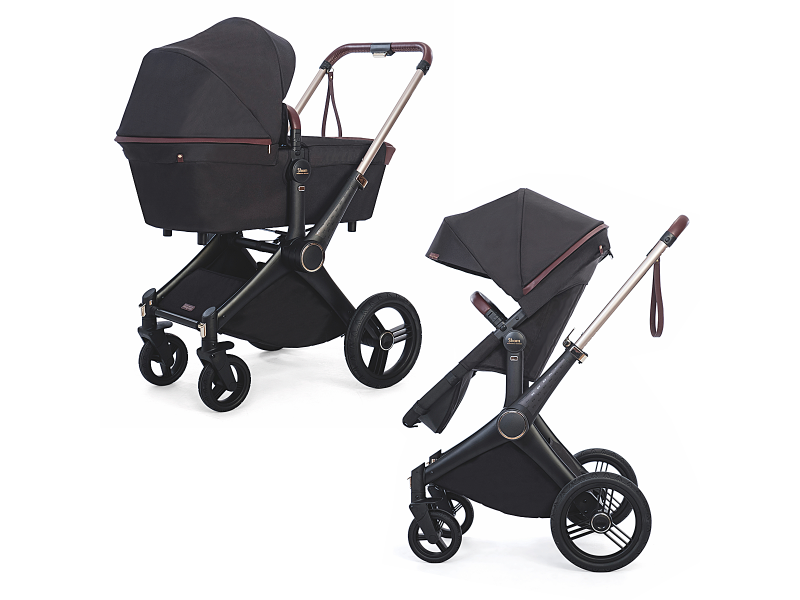 SHOM Kočárek Roberto Verino Elegance 2v1 Black Midnight 2019
