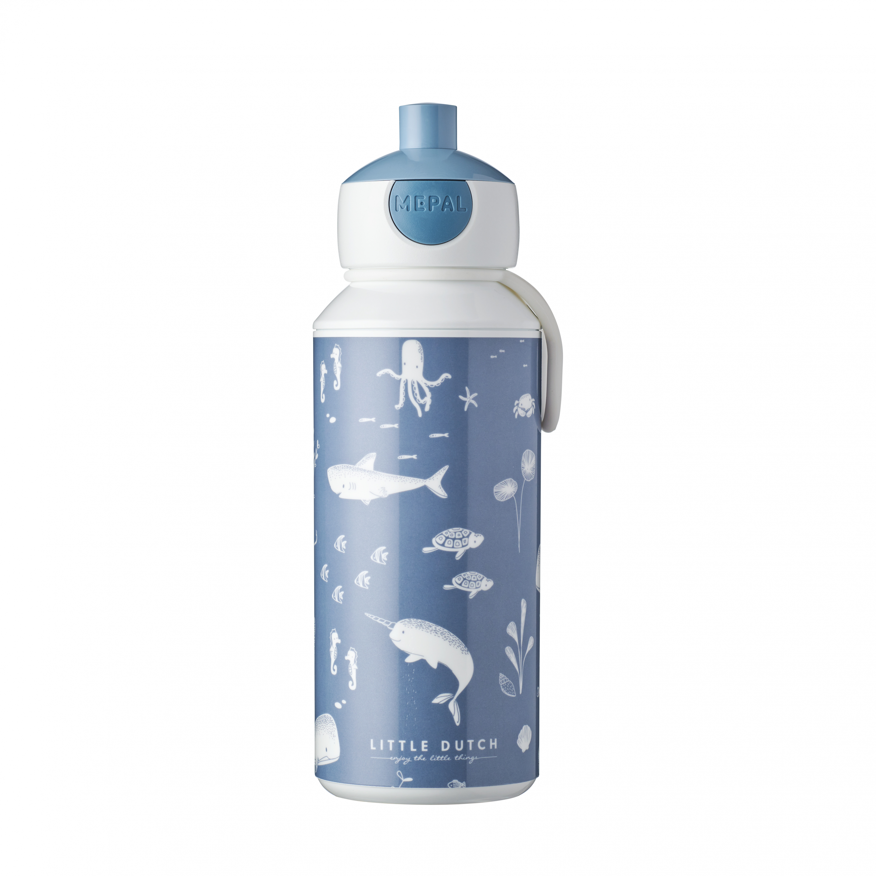 Fľaša na pitie 400 ml Ocean Blue