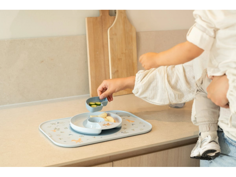 Dětský talíř dělený Forest Friends