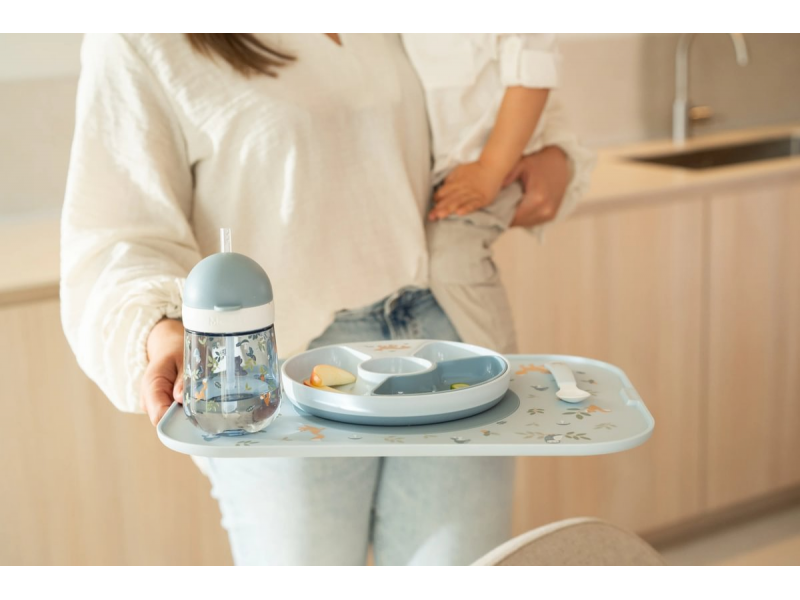 Dětský talíř dělený Forest Friends