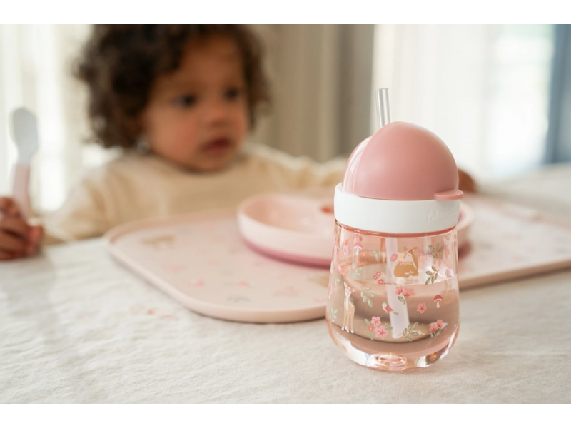 Hrnek s brčkem 300 ml 9m+ Fairy Garden