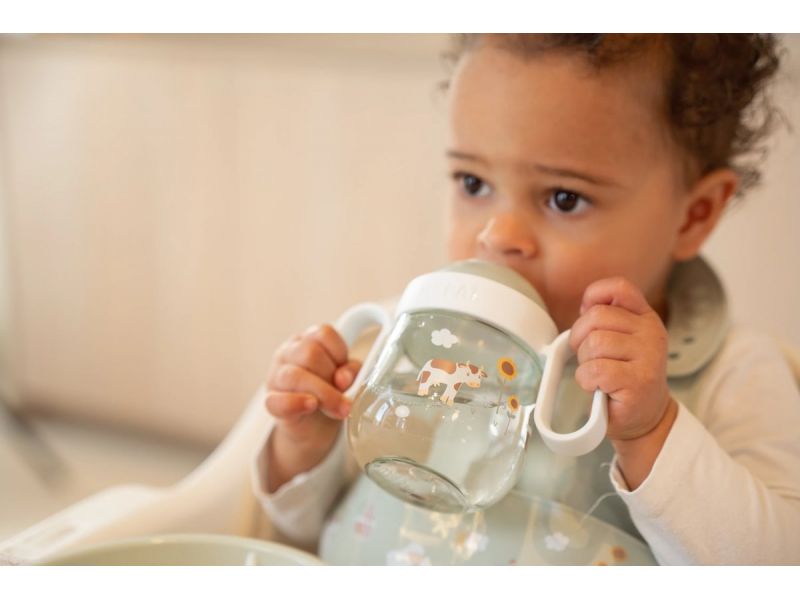 Hrnek s pítkem 200 ml Farma