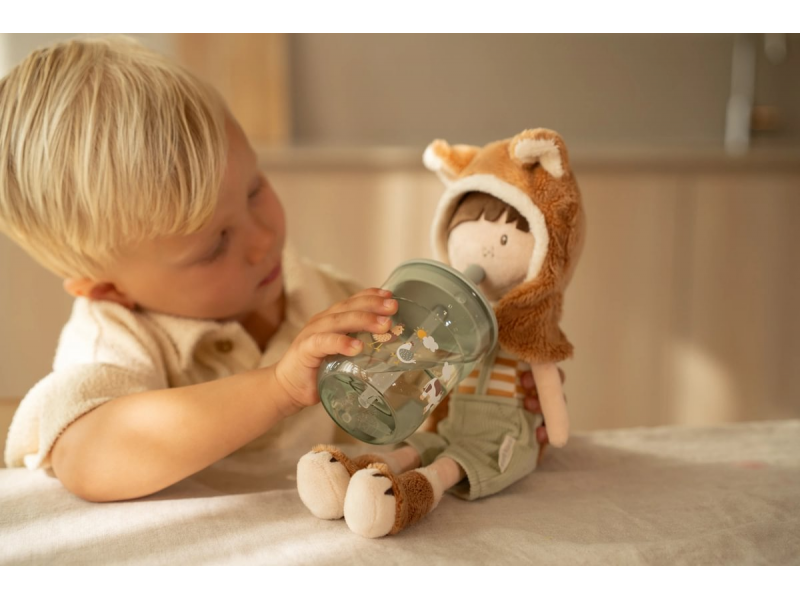 Kelímek s brčkem 250 ml Farma