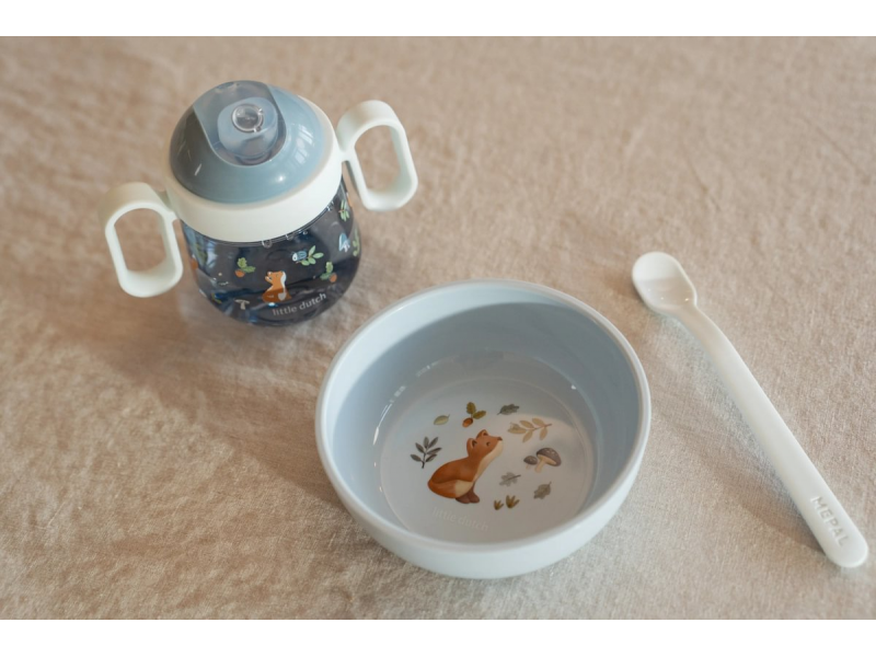 Lžičky 2 ks s pouzdrem Forest Friends