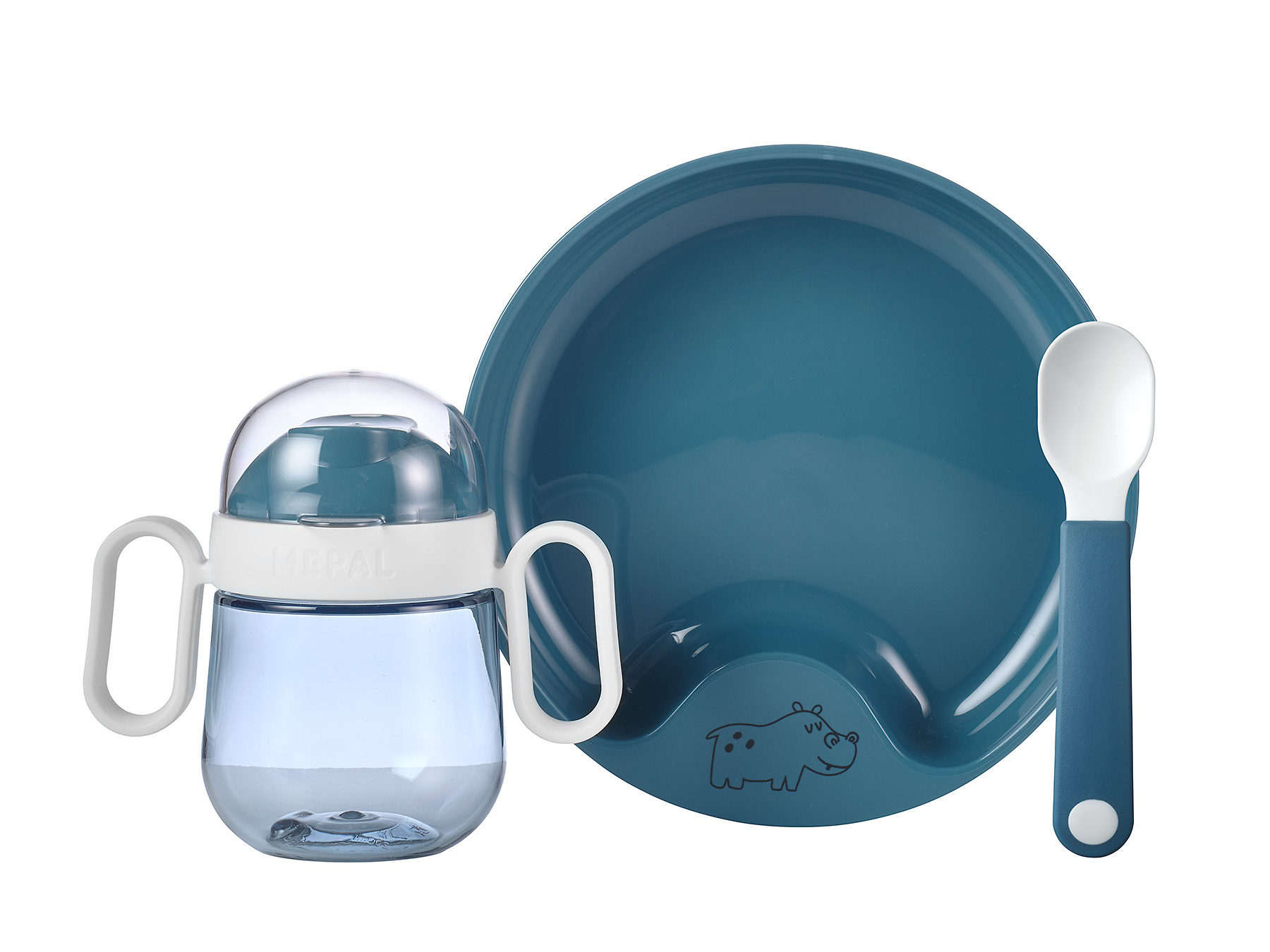 Dětská jídelní sada Mio 3-dílná Deep Blue