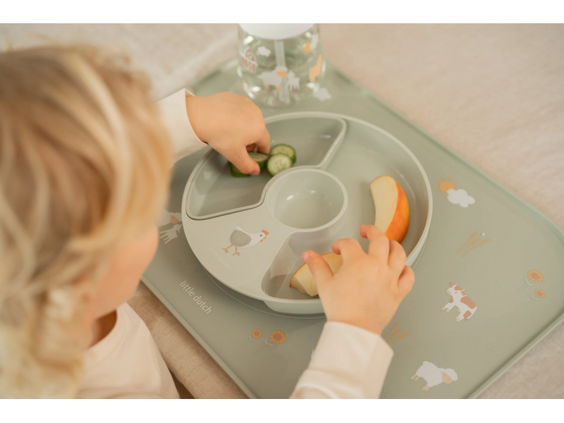 Dětská jídelní sada 3-dílná Farma