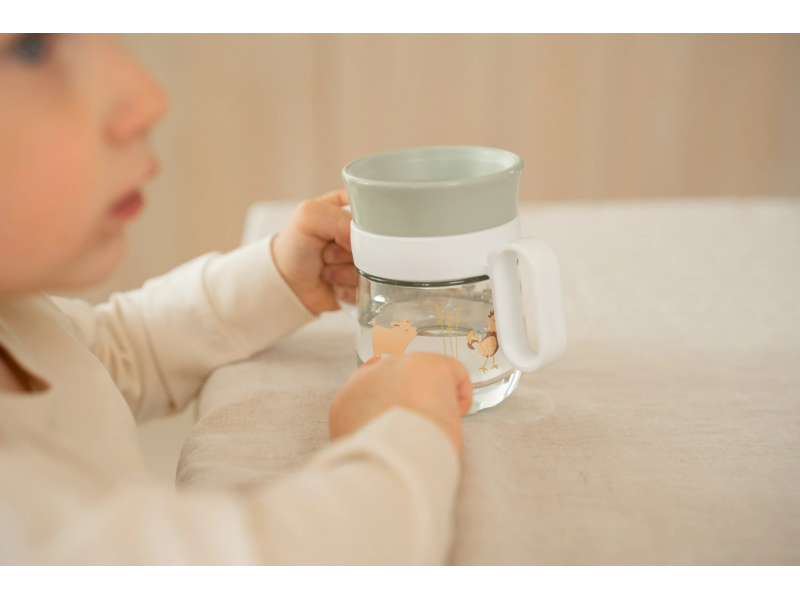 Dětská jídelní sada 3-dílná Farma