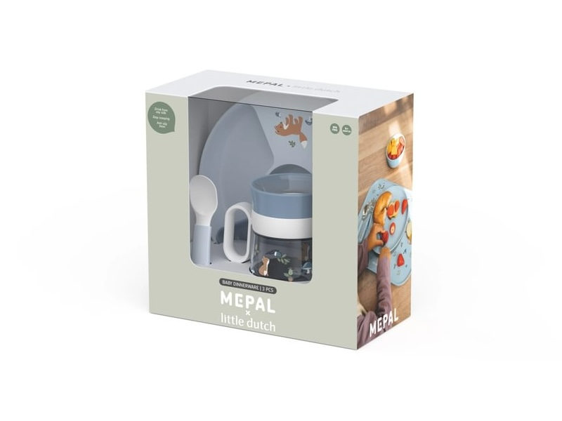 Dětská jídelní sada 3-dílná Forest Friends