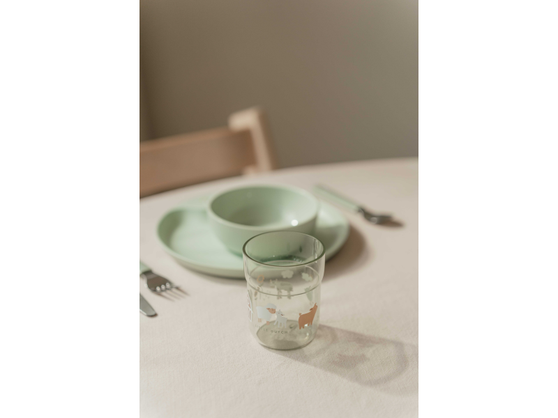 Dětská jídelní sada 6-dílná Farma