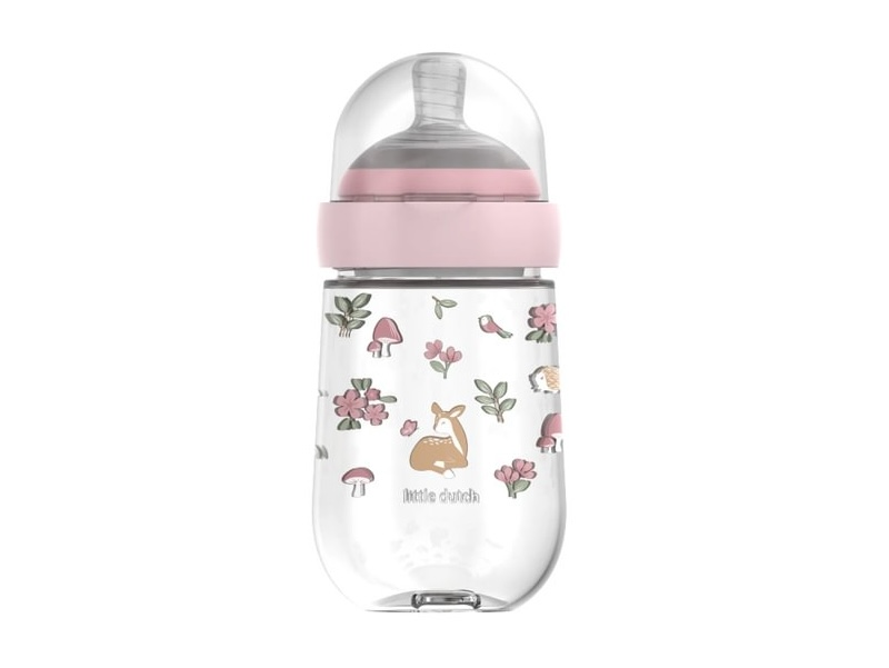 LITTLE DUTCH Kojenecká láhev 240 ml Fairy Garden