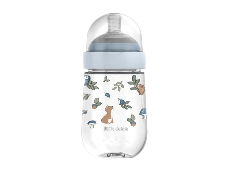 LITTLE DUTCH Kojenecká láhev 240 ml Forest Friends