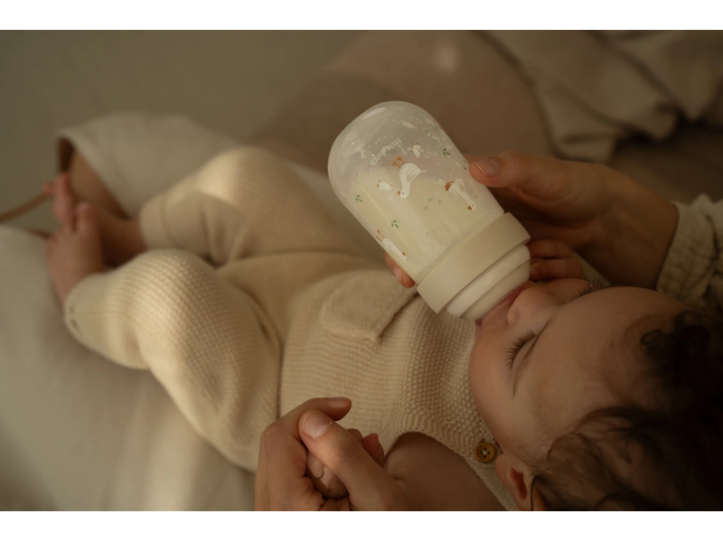 Kojenecké láhve 165 ml + 240 ml + 2 savičky Husa