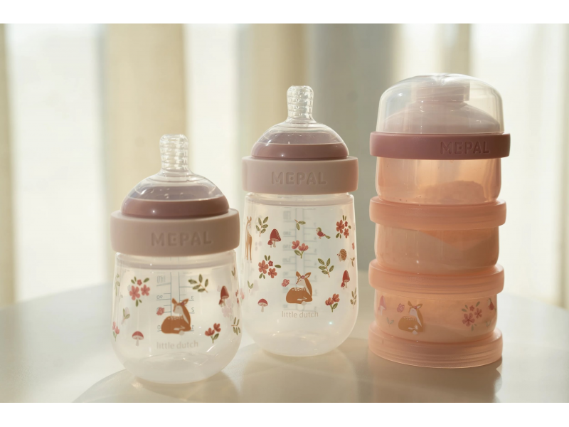 Kojenecké láhve 165 ml + 240 ml + 2 savičky Fairy Garden