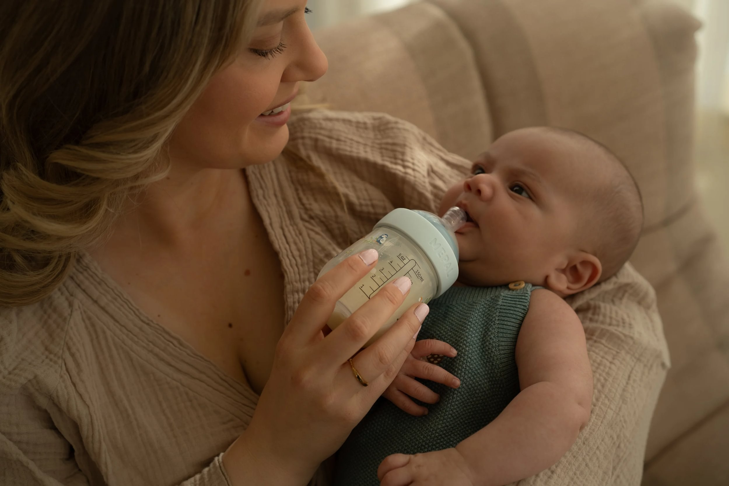 LITTLE DUTCH Kojenecké láhve 165 ml + 240 ml + 2 savičky Forest Friends