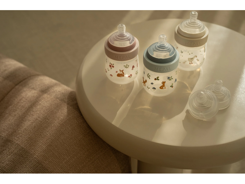 Kojenecké láhve 165 ml + 240 ml + 2 savičky Forest Friends