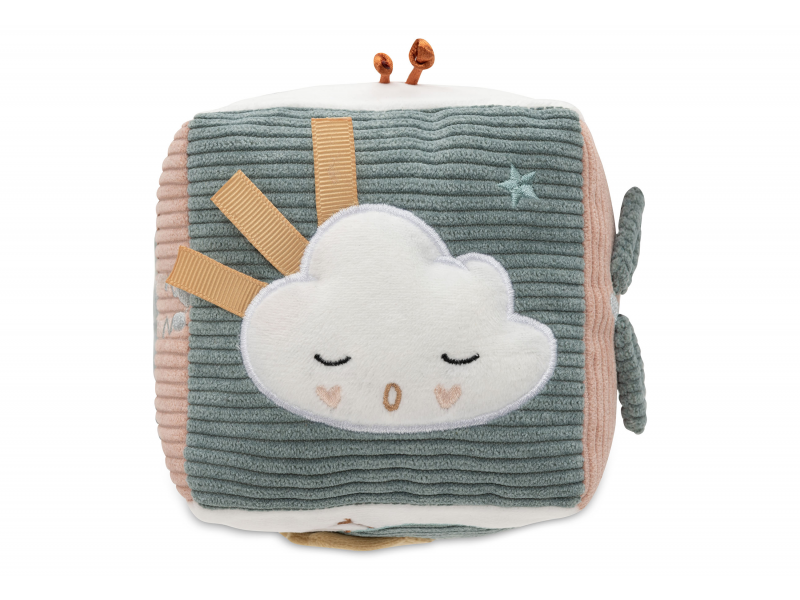 Kostka textilní Lovely Birds