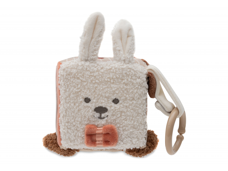 Kostka textilní Animal Friends