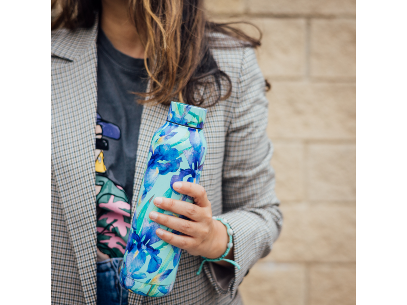 Nerezová termoláhev Solid Blue Irisis 630 ml