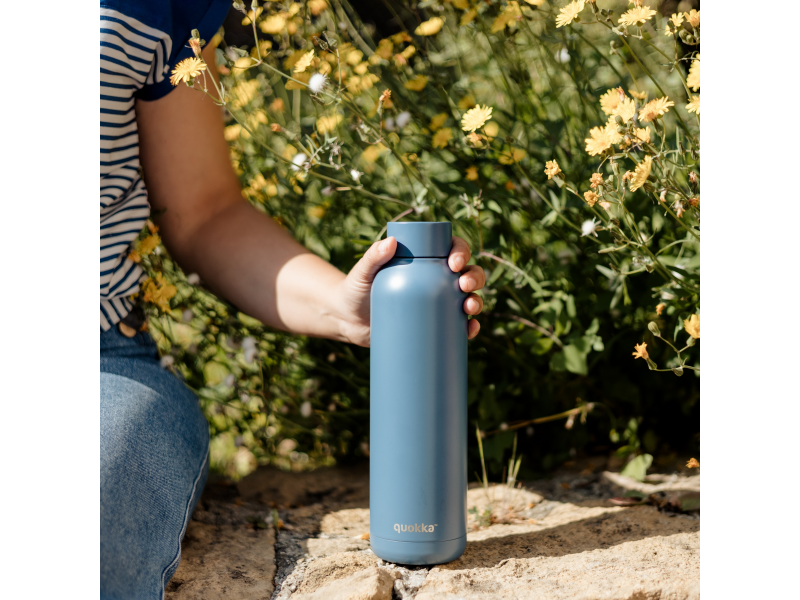 Nerezová termoláhev Solid Stone Blue 630 ml