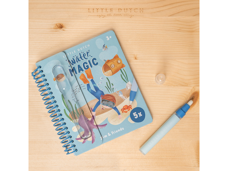 Kniha kouzlení s vodou Jim & Friends