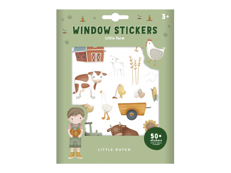 Samolepky na okno Farma