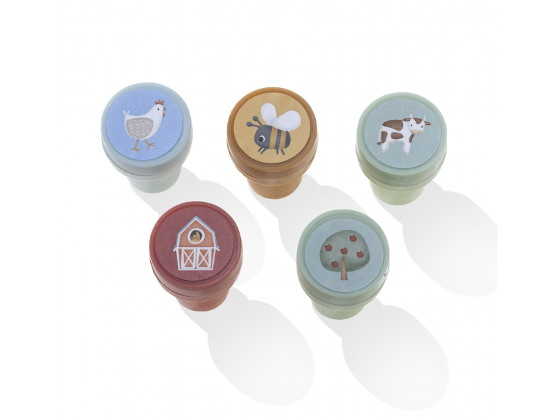 Razítka samobarvicí 16 ks Farma