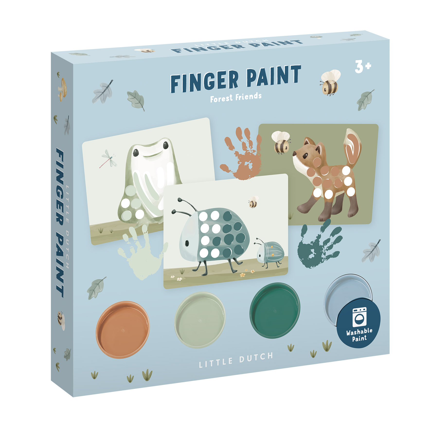 Kreativní sada malování prsty Forest Friends