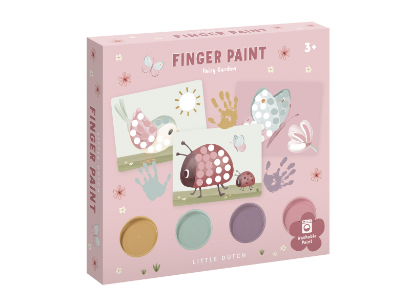 Kreativní sada malování prsty Fairy Garden