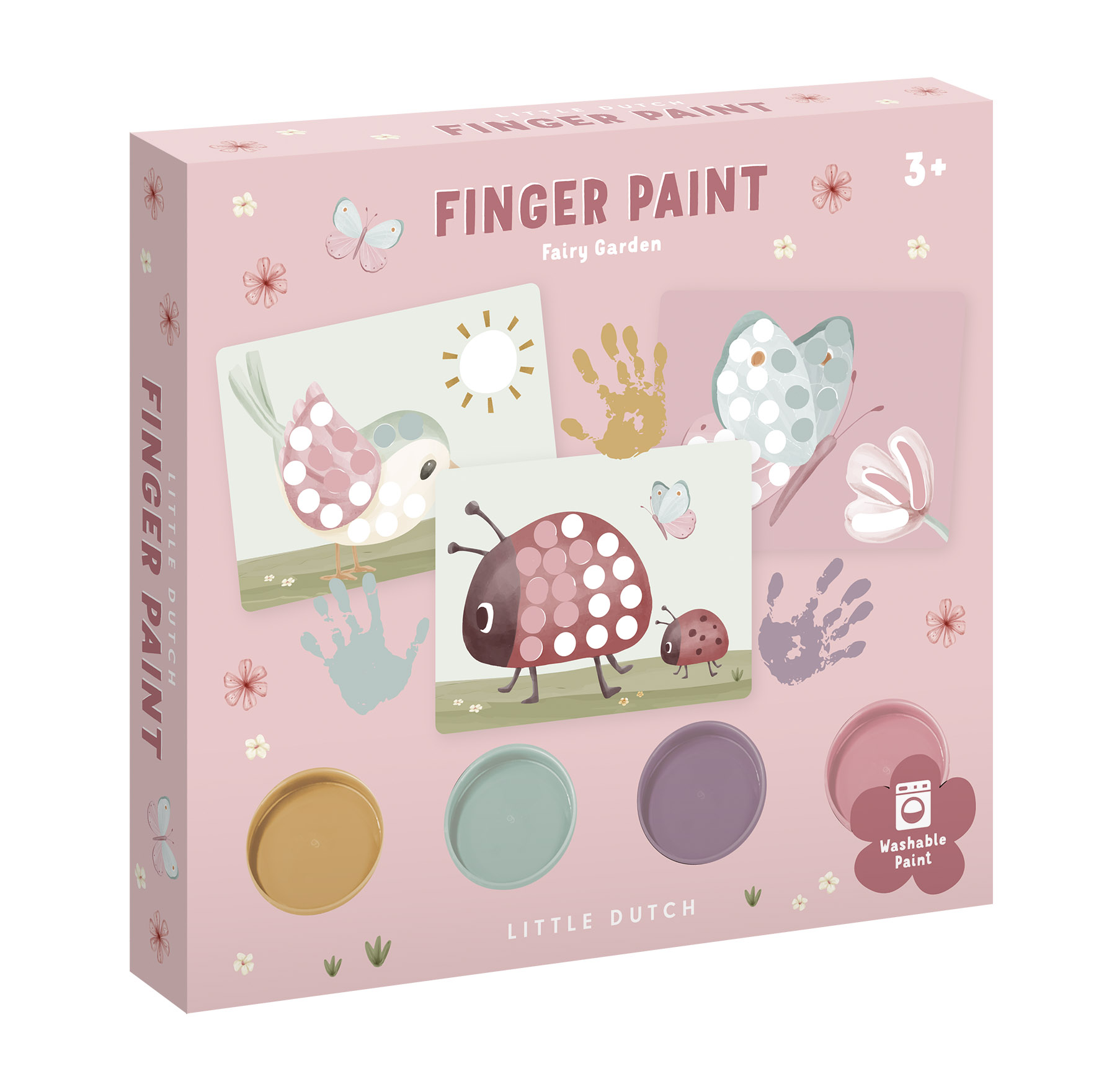 Kreativní sada malování prsty Fairy Garden