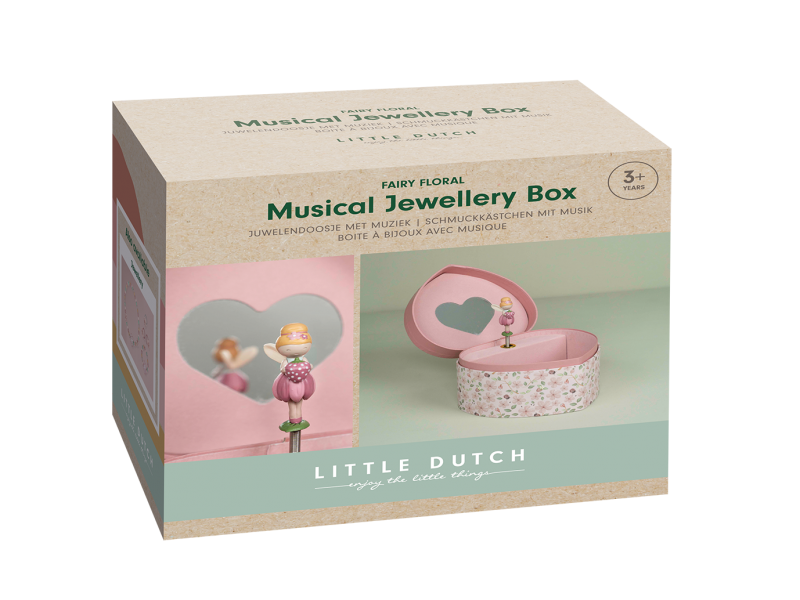 Hudební šperkovnice Fairy Garden
