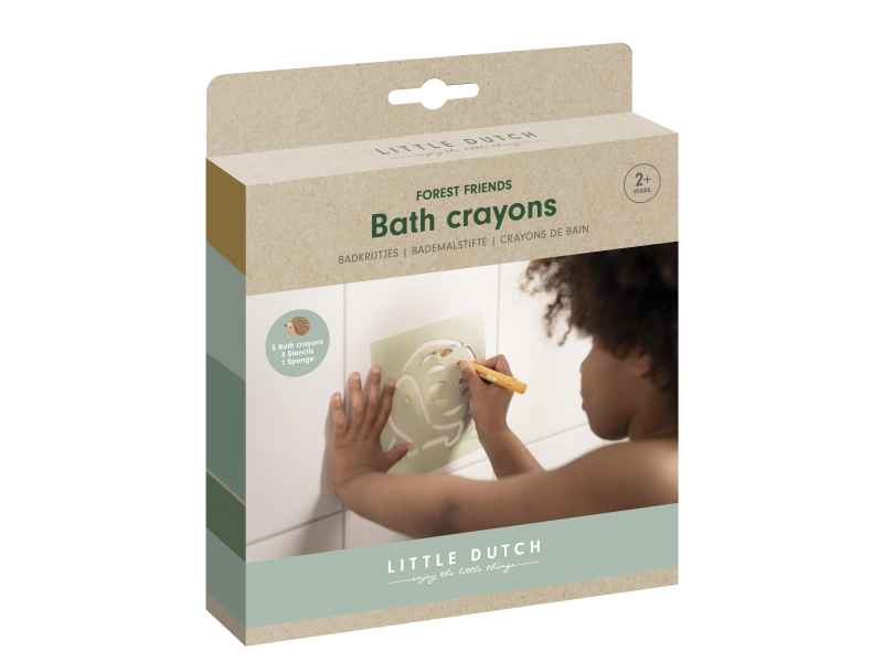 Pastelky do vany Forest Friends