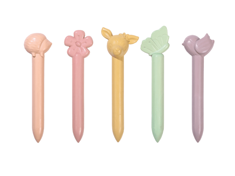 Voskovky 5 ks Fairy Garden