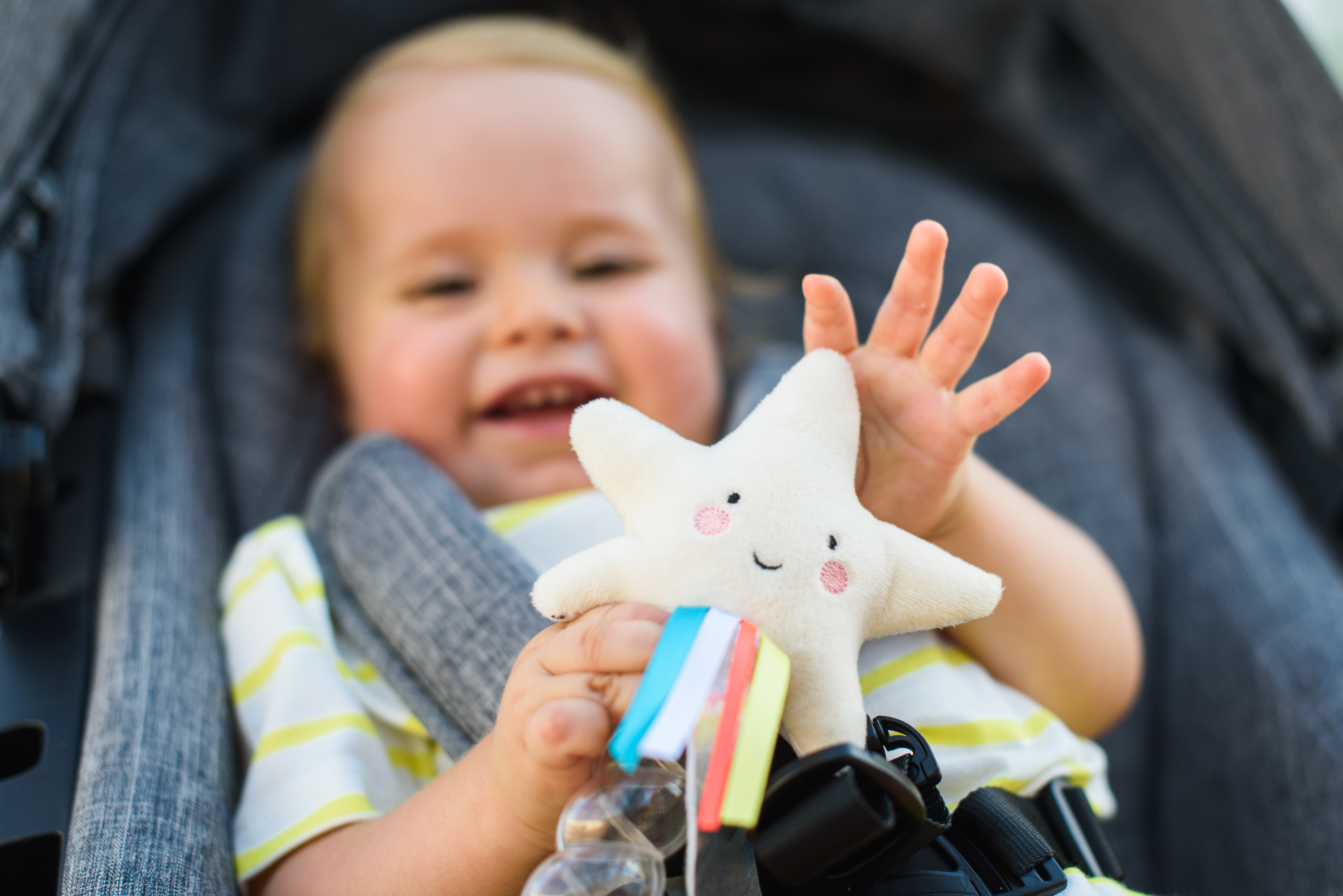 Chrastítko dešťová hůlka Hvězdička