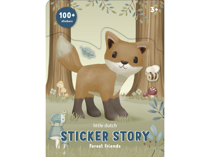 Sada se samolepkami Forest Friends