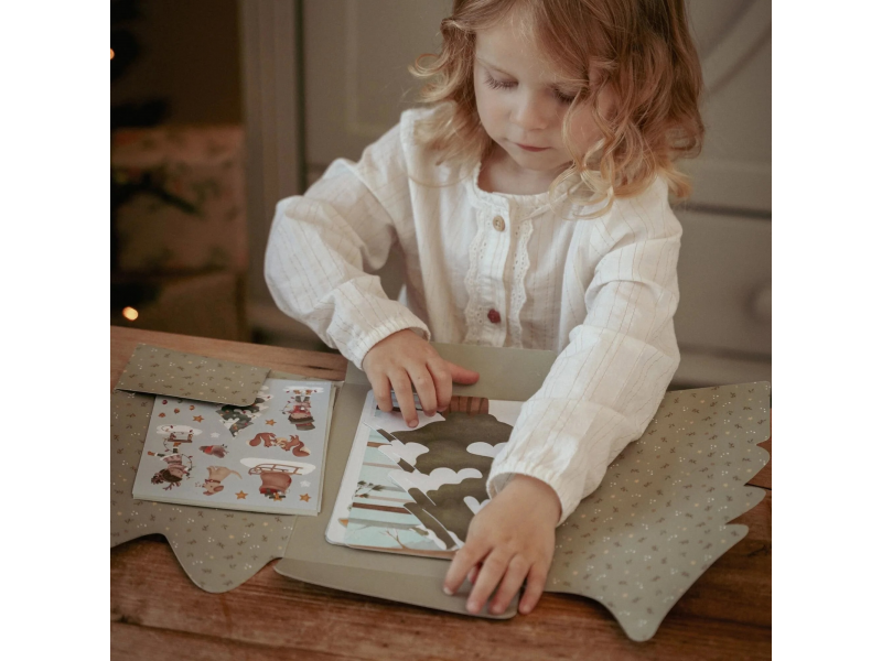 Sada se samolepkami Vánoční přání