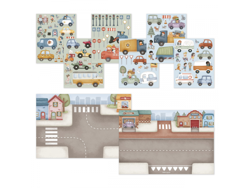 Knížka se samolepkami Doprava Jim