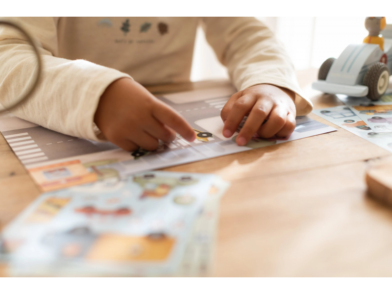 Knížka se samolepkami Doprava Jim