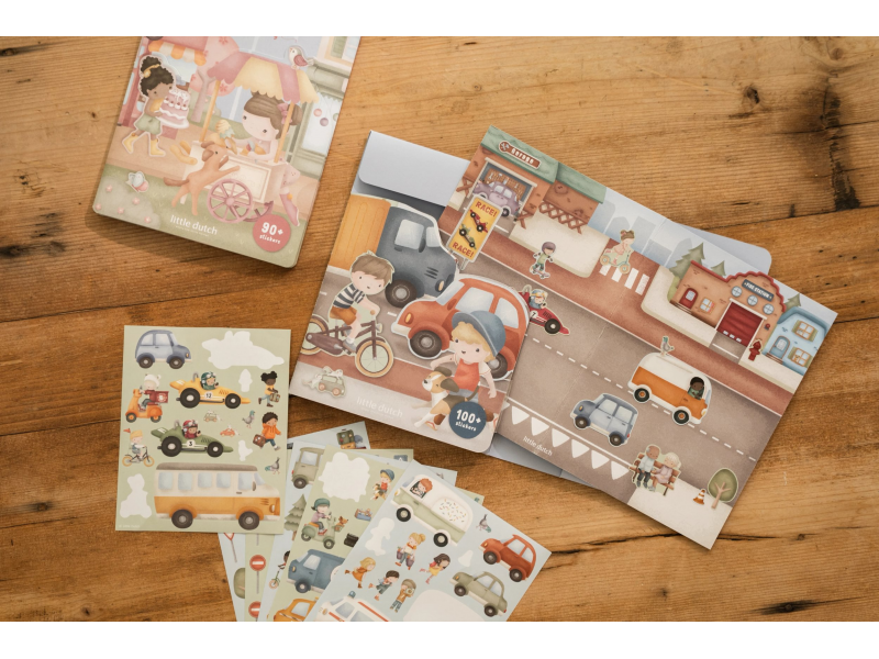 Knížka se samolepkami Doprava Jim