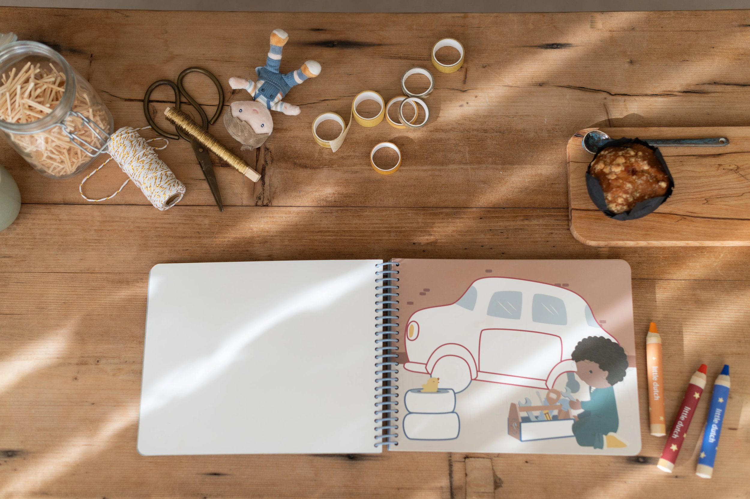 Omalovánky s pastelkami Doprava Jim