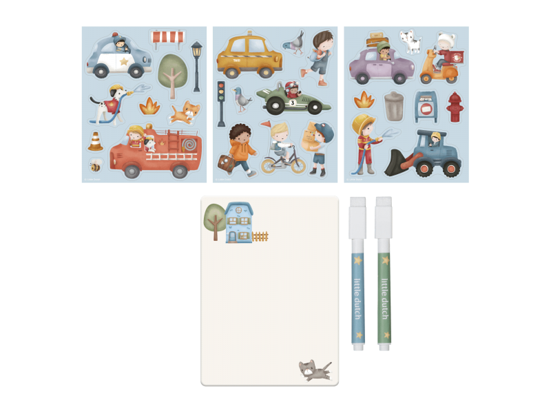 Knížka s magnety Jim Doprava