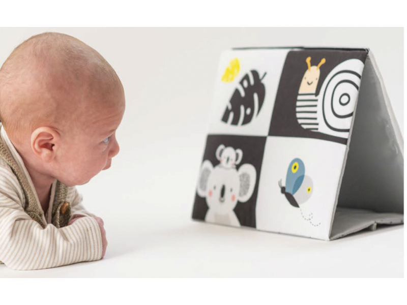 Knížka pro hru na bříšku se zrcátkem