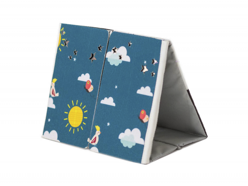 Knížka pro hru na bříšku se zrcátkem